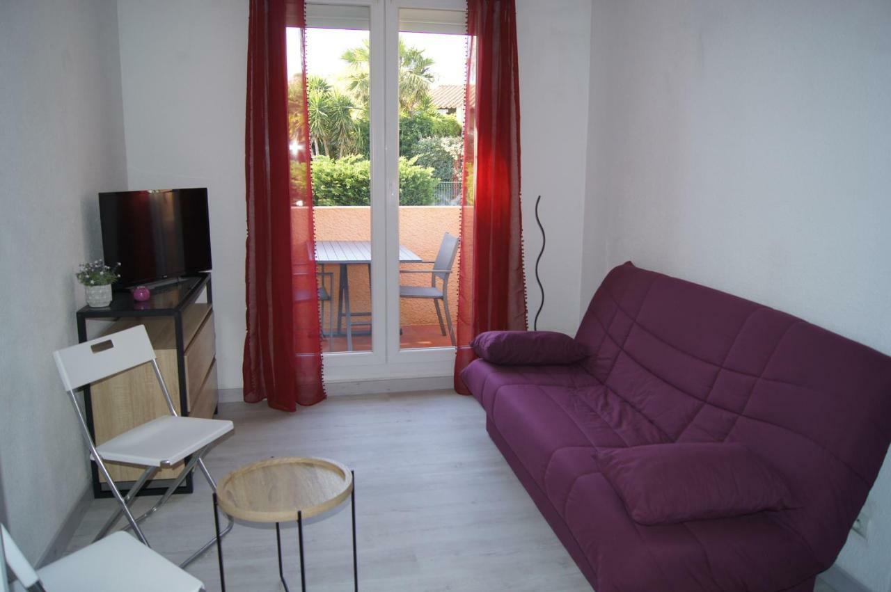Lara 2 - T2 Balcon Piscine Lit Double & Clic-Clac Parking Pres Du Centre-Port Et Ile Loisirs Agde Buitenkant foto